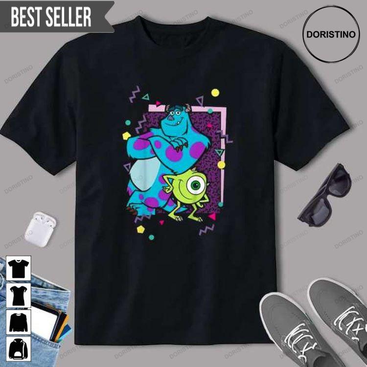 Disney Pixar Monsters Mike And Sully Graphic Doristino Hoodie Tshirt Sweatshirt