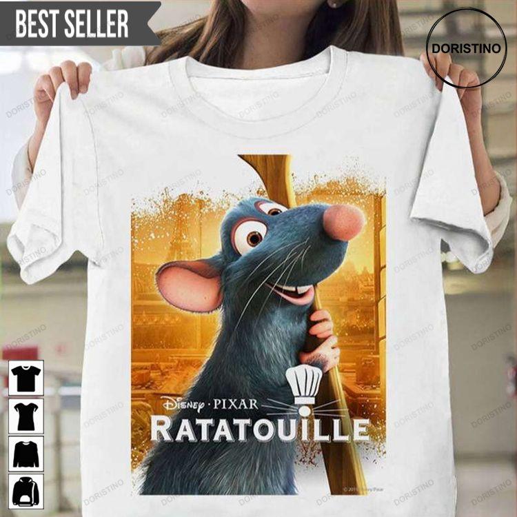 Disney Pixar Ratatouille Emile Remy Doristino Sweatshirt Long Sleeve Hoodie