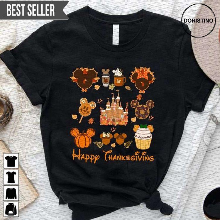 Disney Thanksgiving Thankful Disney Doristino Hoodie Tshirt Sweatshirt