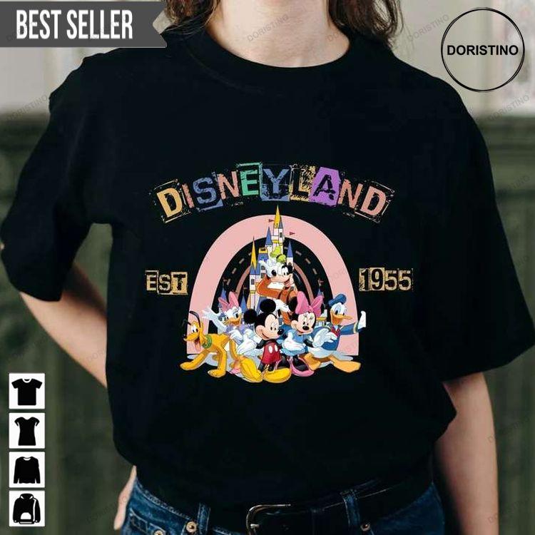 Disneyland Est 1955 Mickey Mouse And Friends Doristino Sweatshirt Long Sleeve Hoodie