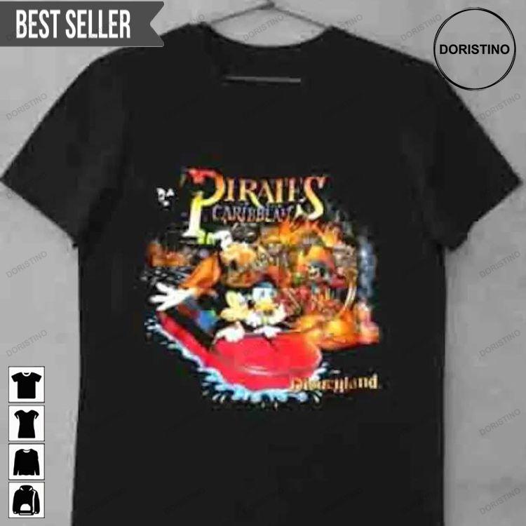 Disneyland Pirates Of The Caribbean Vintage Doristino Tshirt Sweatshirt Hoodie