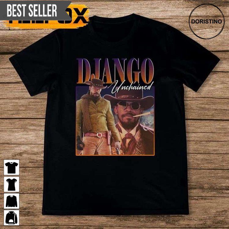 Django Unchained Movie 2012 Unisex Doristino Sweatshirt Long Sleeve Hoodie