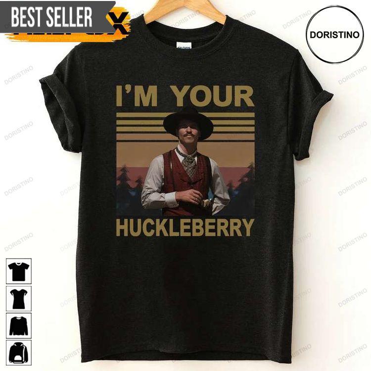 Doc Holliday Im Your Huckleberry Vintage Doristino Sweatshirt Long Sleeve Hoodie