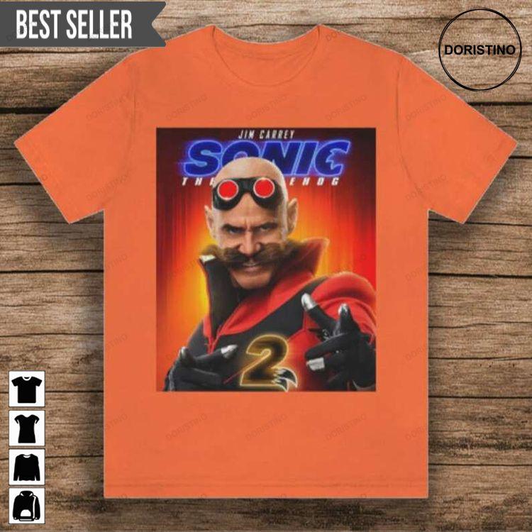 Doctor Robotnik Sonic 2 Movie Doristino Tshirt Sweatshirt Hoodie