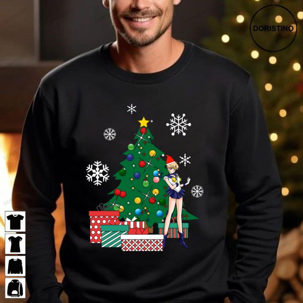 Uranus Around The Christmas Tree Sailor Moon 2 Doristino Sweatshirt Long Sleeve Hoodie Uranus Around The Christmas Tree Sailor Moon 2 Doristino Sweatshirt Long Sleeve Hoodie