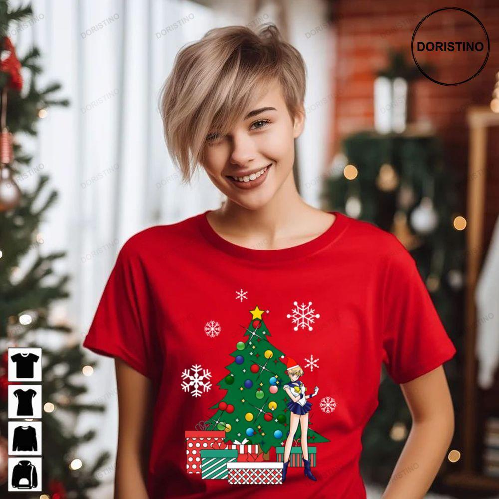 Uranus Around The Christmas Tree Sailor Moon 2 Doristino Sweatshirt Long Sleeve Hoodie Uranus Around The Christmas Tree Sailor Moon 2 Doristino Sweatshirt Long Sleeve Hoodie