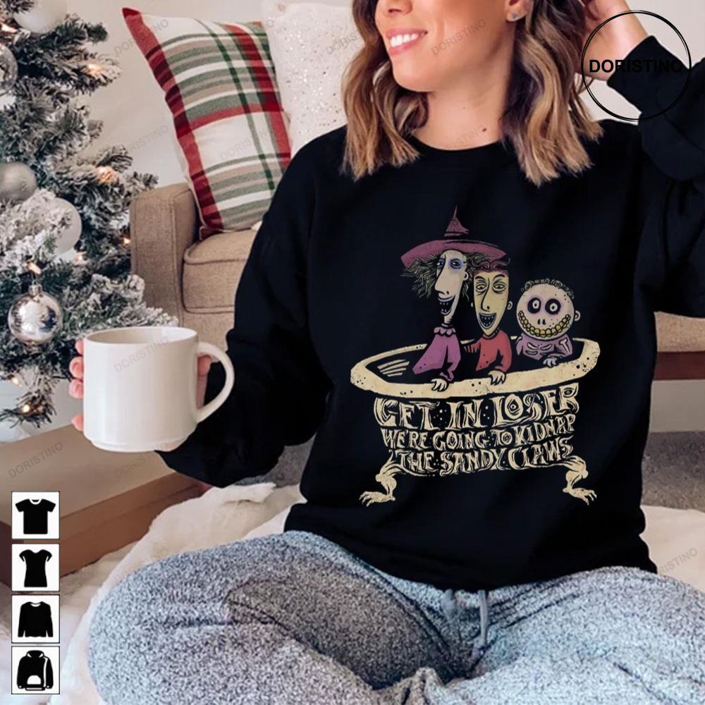Were Going To Kidnap The Sandy Claws The Nightmare Before Christmas 2 Doristino Sweatshirt Long Sleeve Hoodie