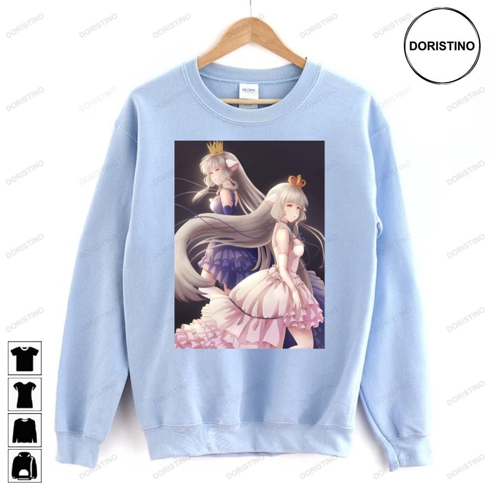 Sweet Girls Chii And Freya Chobits Doristino Limited Edition T-shirts