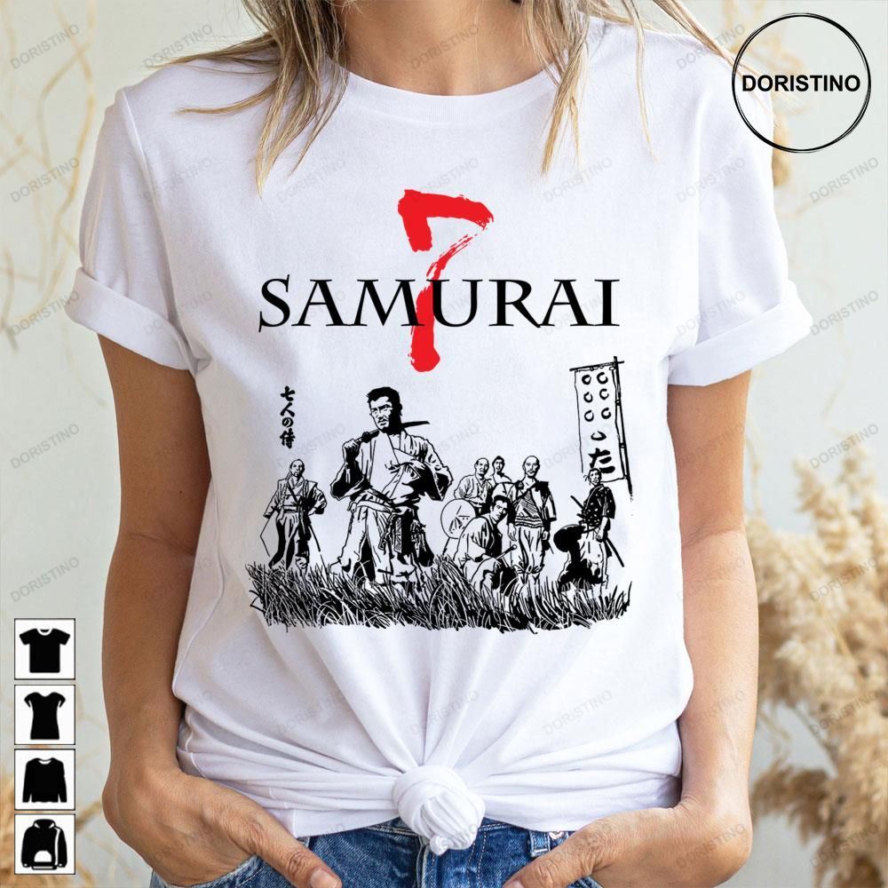 Toshiro Mifune Samurai 7 Samurai Graphic Doristino Awesome Shirts