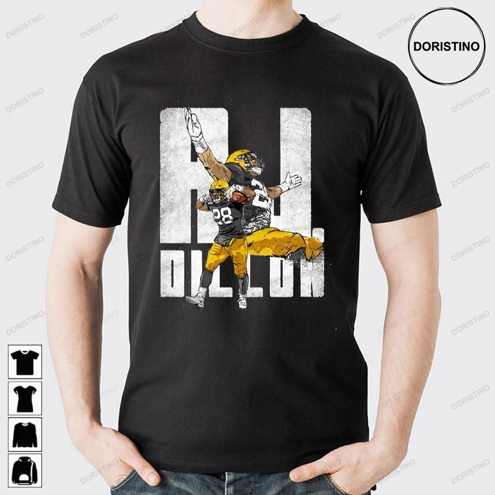 Un J Dillon 28 Green Bay Packers Doristino Limited Edition T-shirts