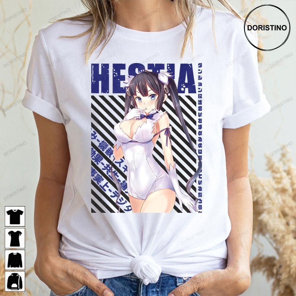 Vintage Danmachi Hestia Is It Wrong To Try To Pick Up Girls In A Dungeon Doristino Awesome Shirts