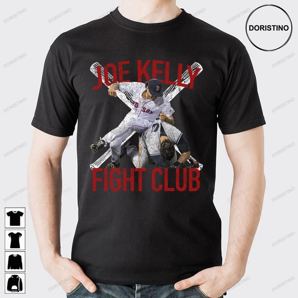 Vintage Joe Kelly Fight Boston Club Relaxed Fit Doristino Limited Edition T-shirts