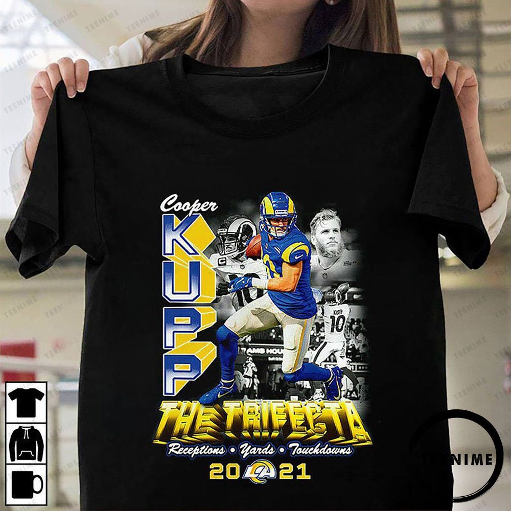 Los Angeles Rams Cooper Kupp 2022 National Football Gift Fan Teenime Limited Edition Shirts