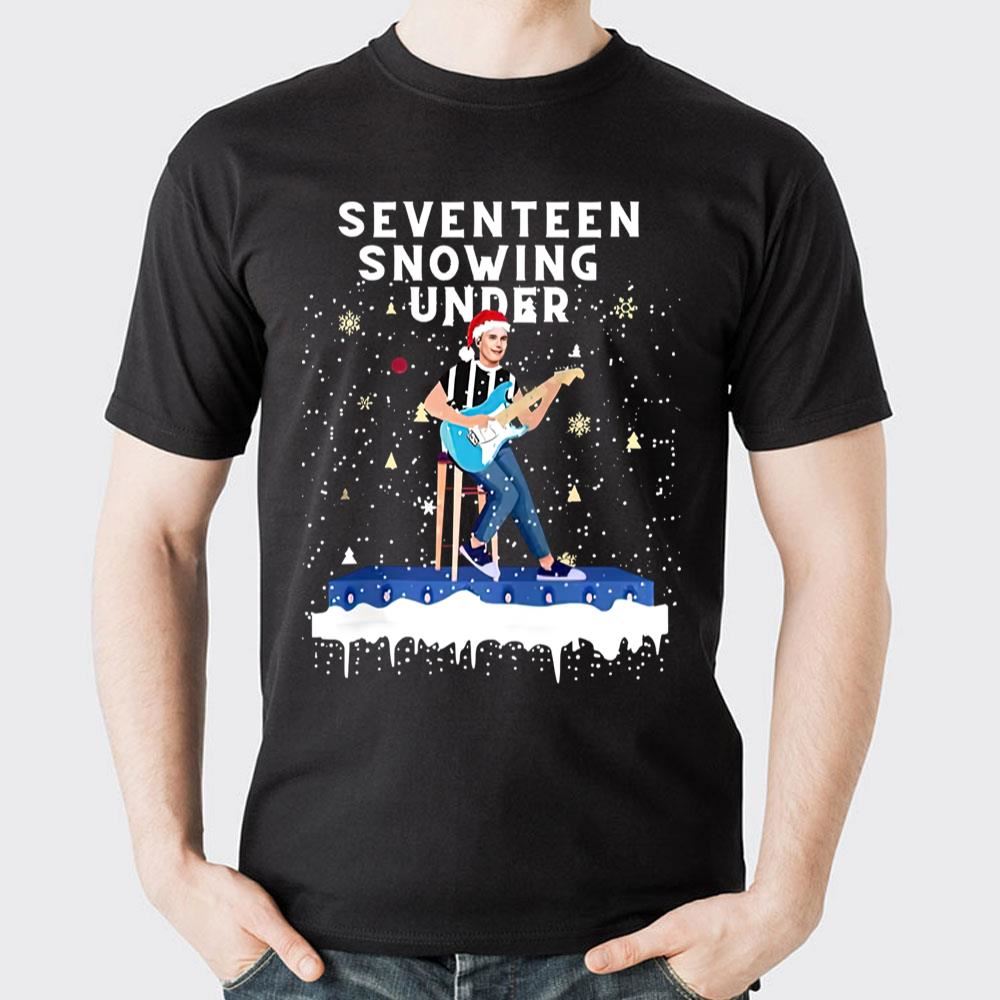 Seventeen Snowing Under Sam Fender Christmas 2 Doristino Awesome Shirts