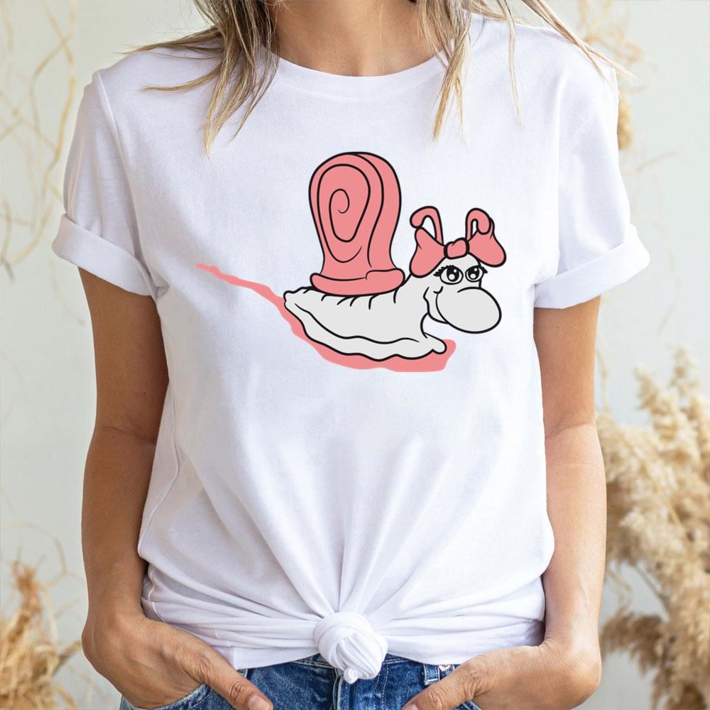 Snail Girl Sexy Hot Horny Woman Female Girl Hot Loop Slime Crawl Disgusting Pink 2 Doristino Limited Edition T-shirts