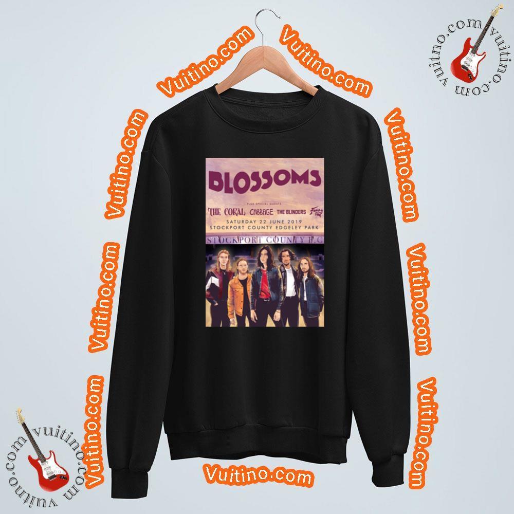 Blossoms 2019 Uk Tour Stockport County Edgeley Park Merch