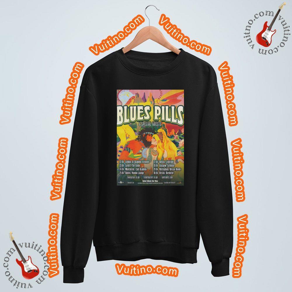 Blues Pills 2014 Uk Tour Shirt