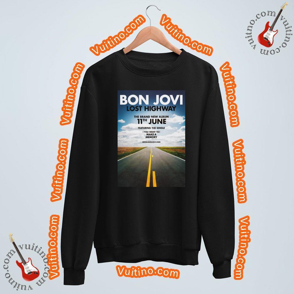 Bon Jovi Lost Highway Shirt