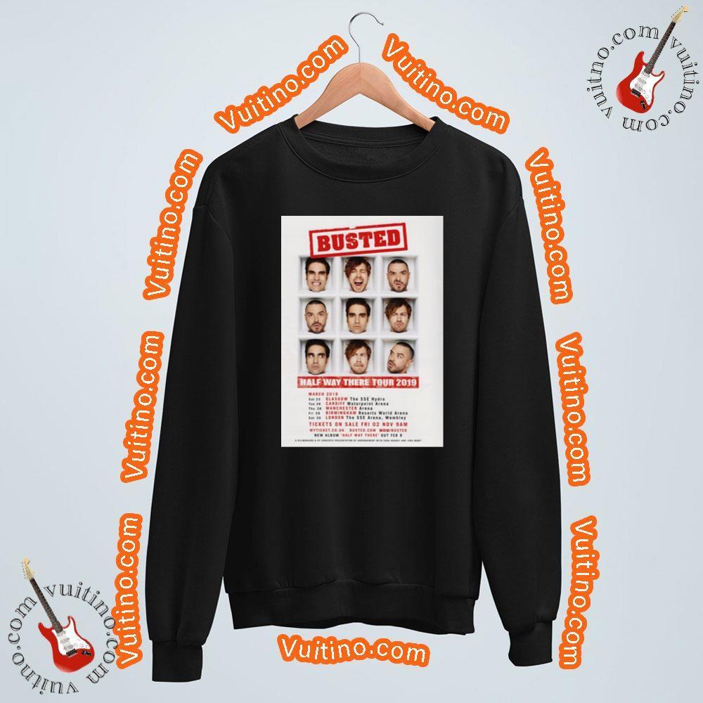 Busted Half Way There Tour Uk 2019 Merch