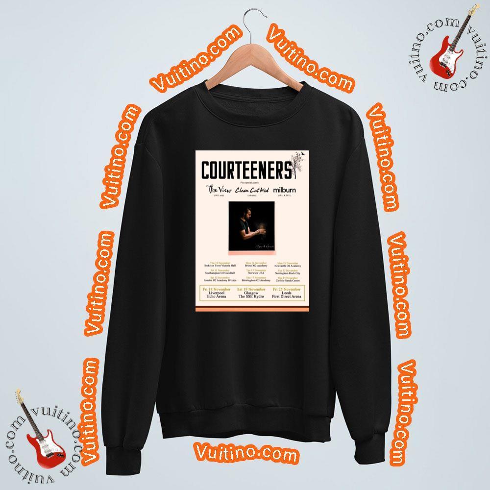 Courners Mapping The Rendezvous 2016 Uk Tour Shirt