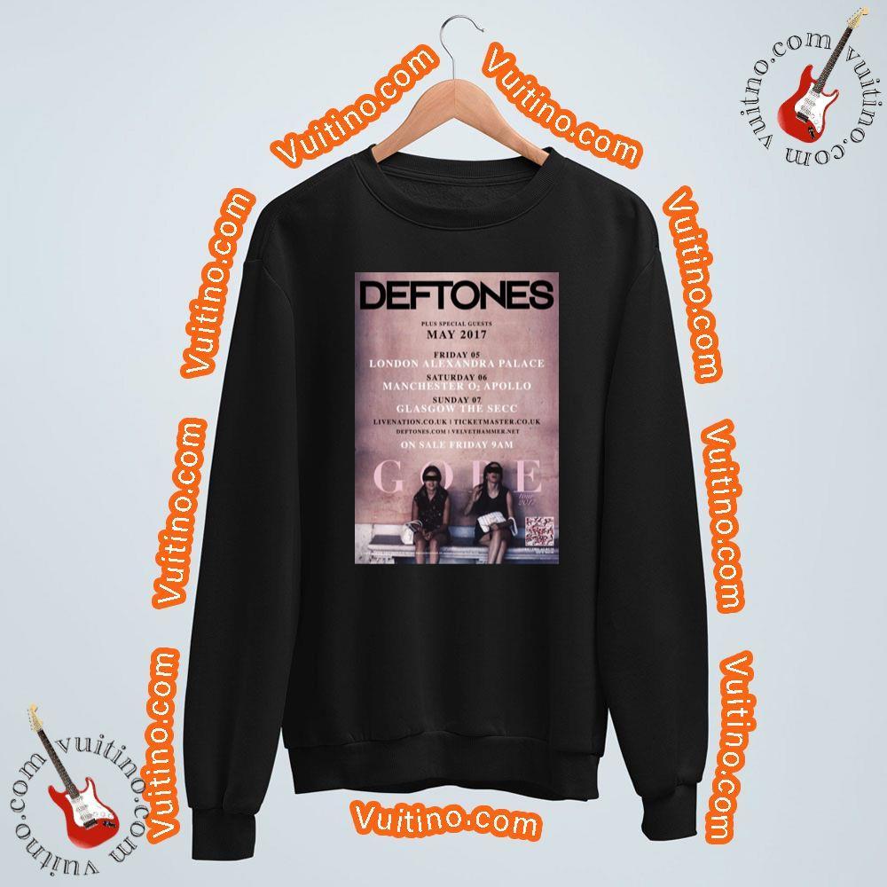 Deftones Gore 2017 Uk Tour Shirt