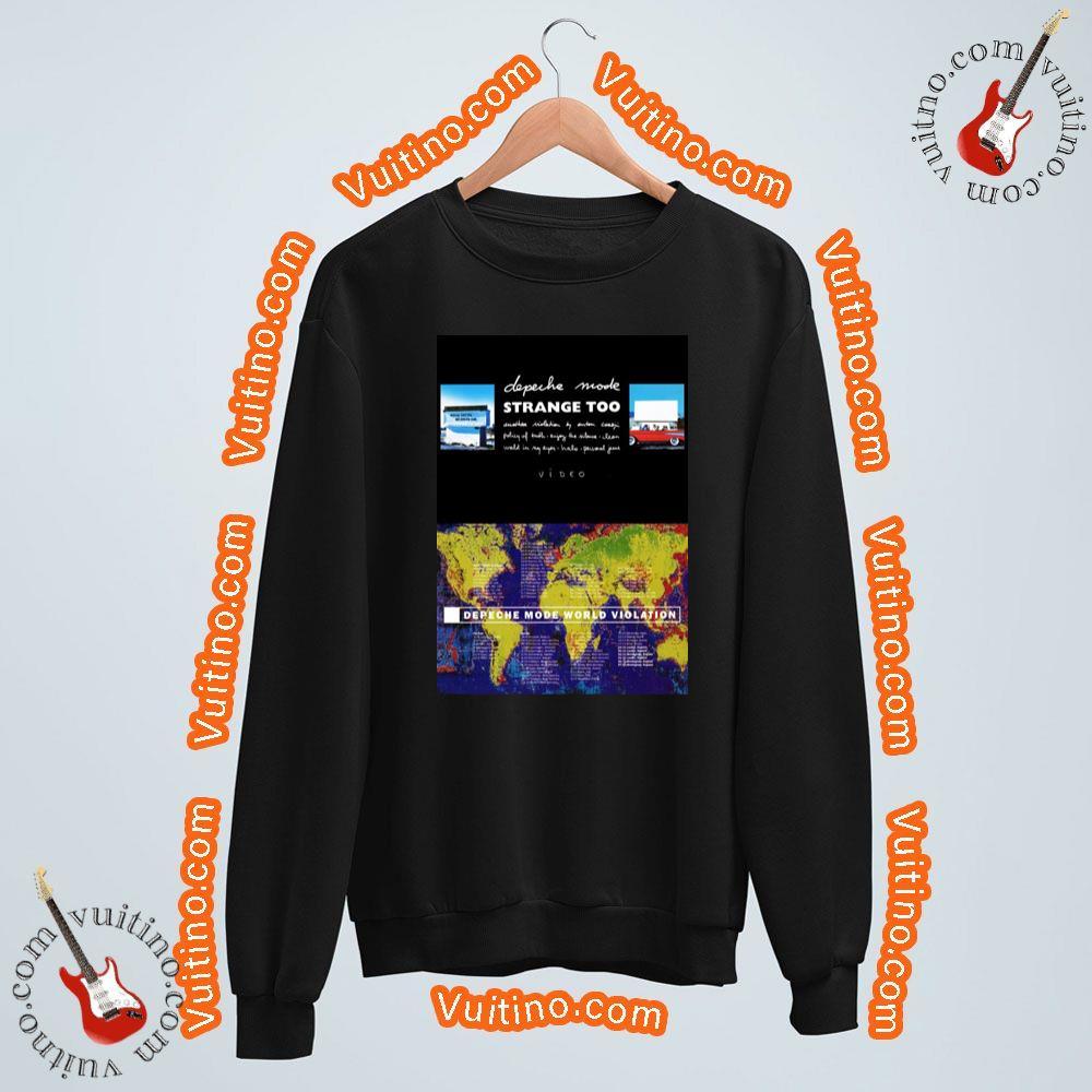Depeche Mode World Violation 1988 World Tour Shirt