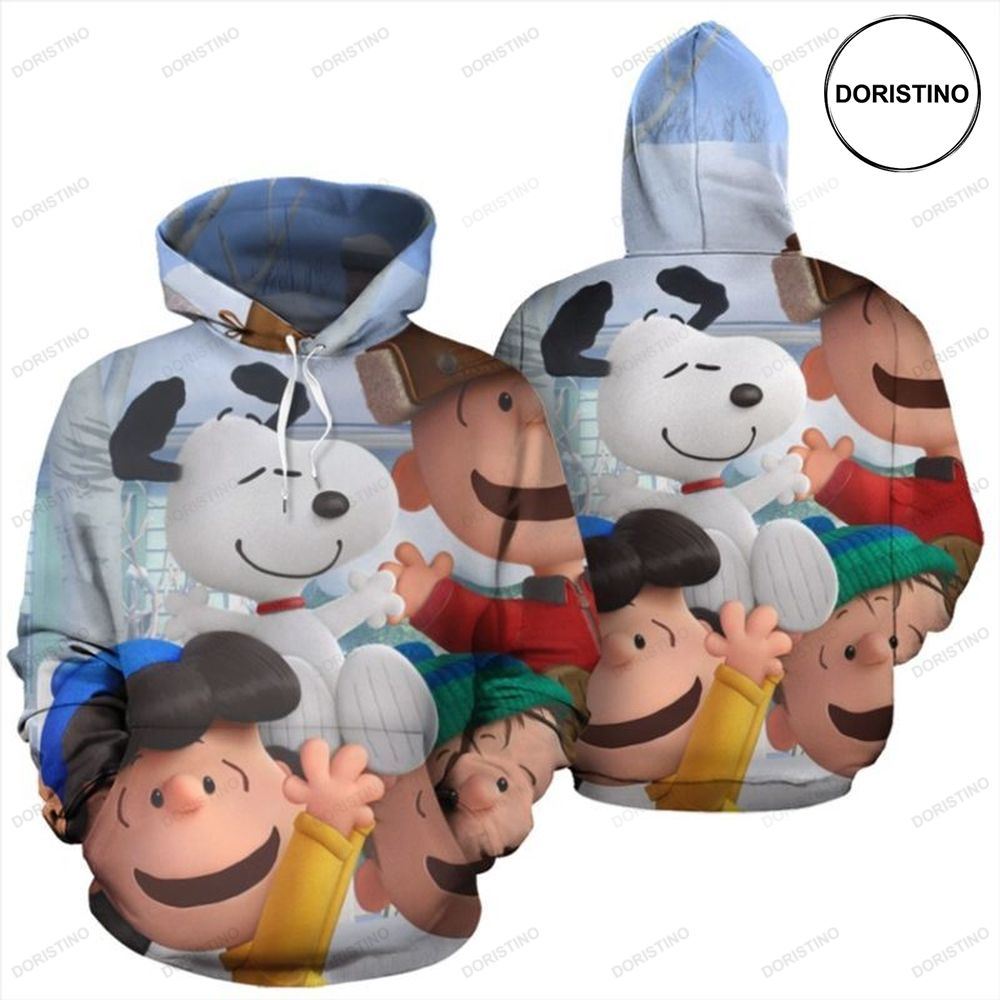 Snoopy Friends Limited Edition 3d Hoodie