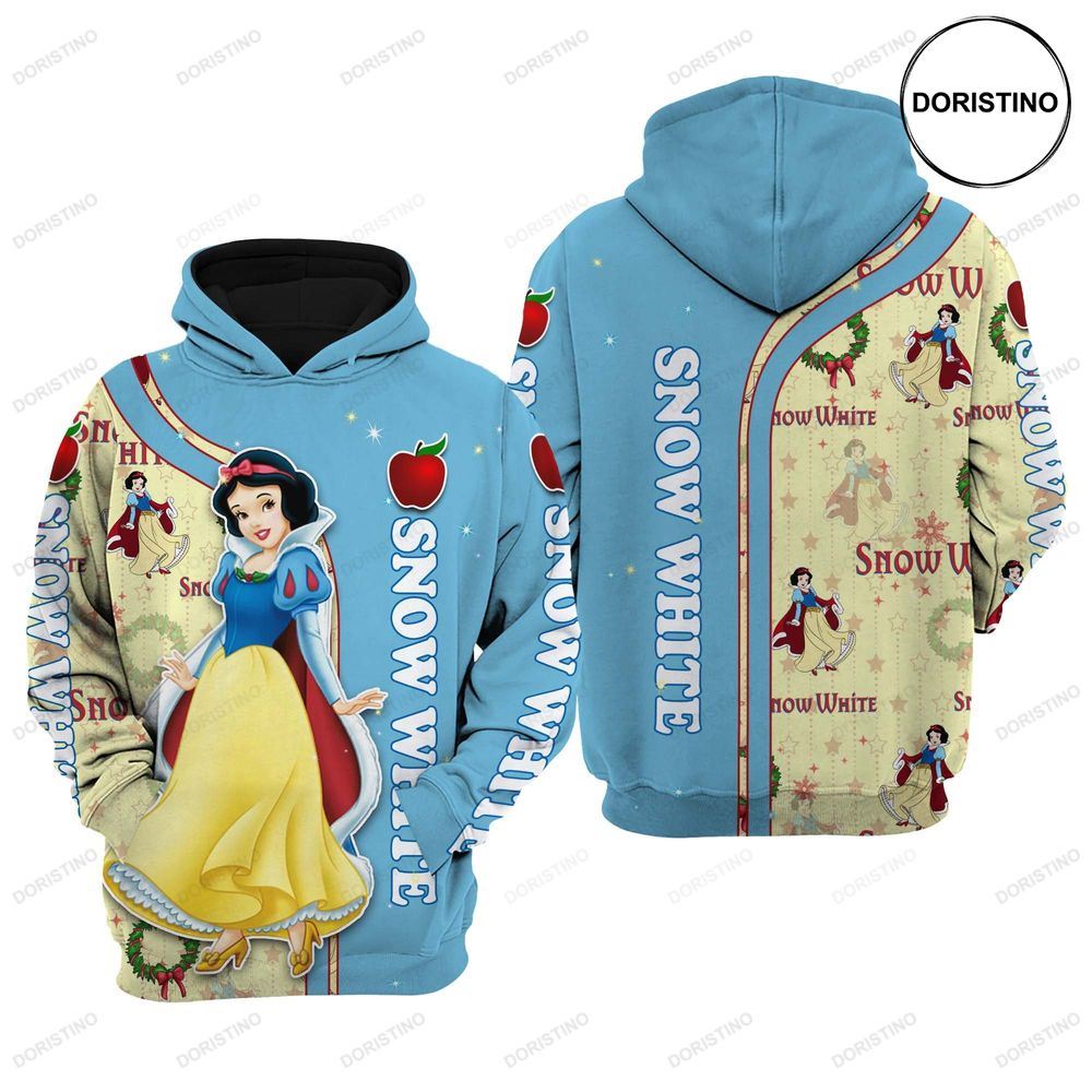 Snow White Christmas Awesome 3D Hoodie