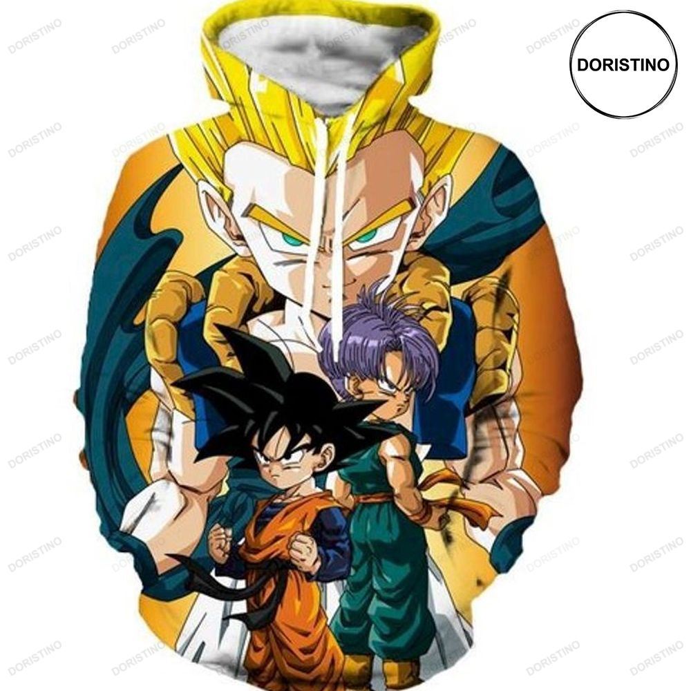 Son Goten Gotenks Trunks Dragon Ball Awesome 3D Hoodie