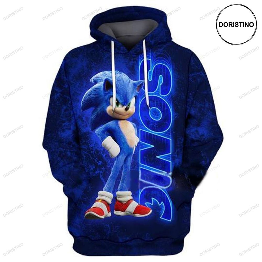 Sonic The Hedgehog Limited Edition 3d Hoodie
