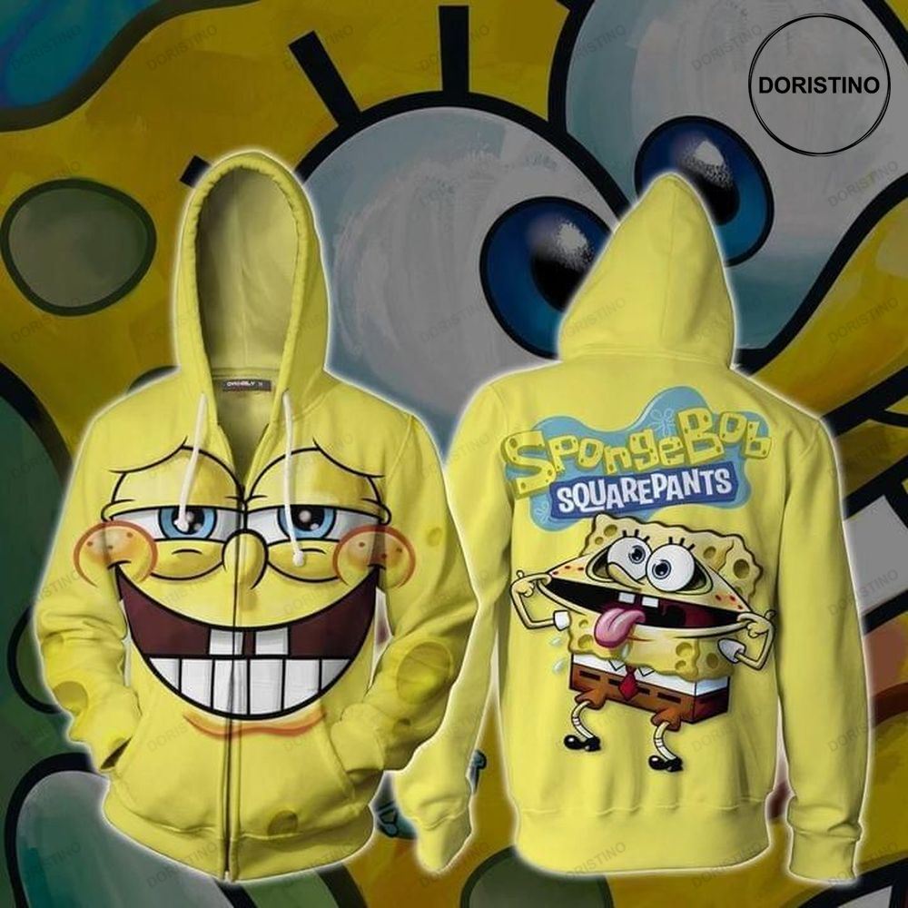 Spongebob Squarepants Cute Limited Edition 3d Hoodie