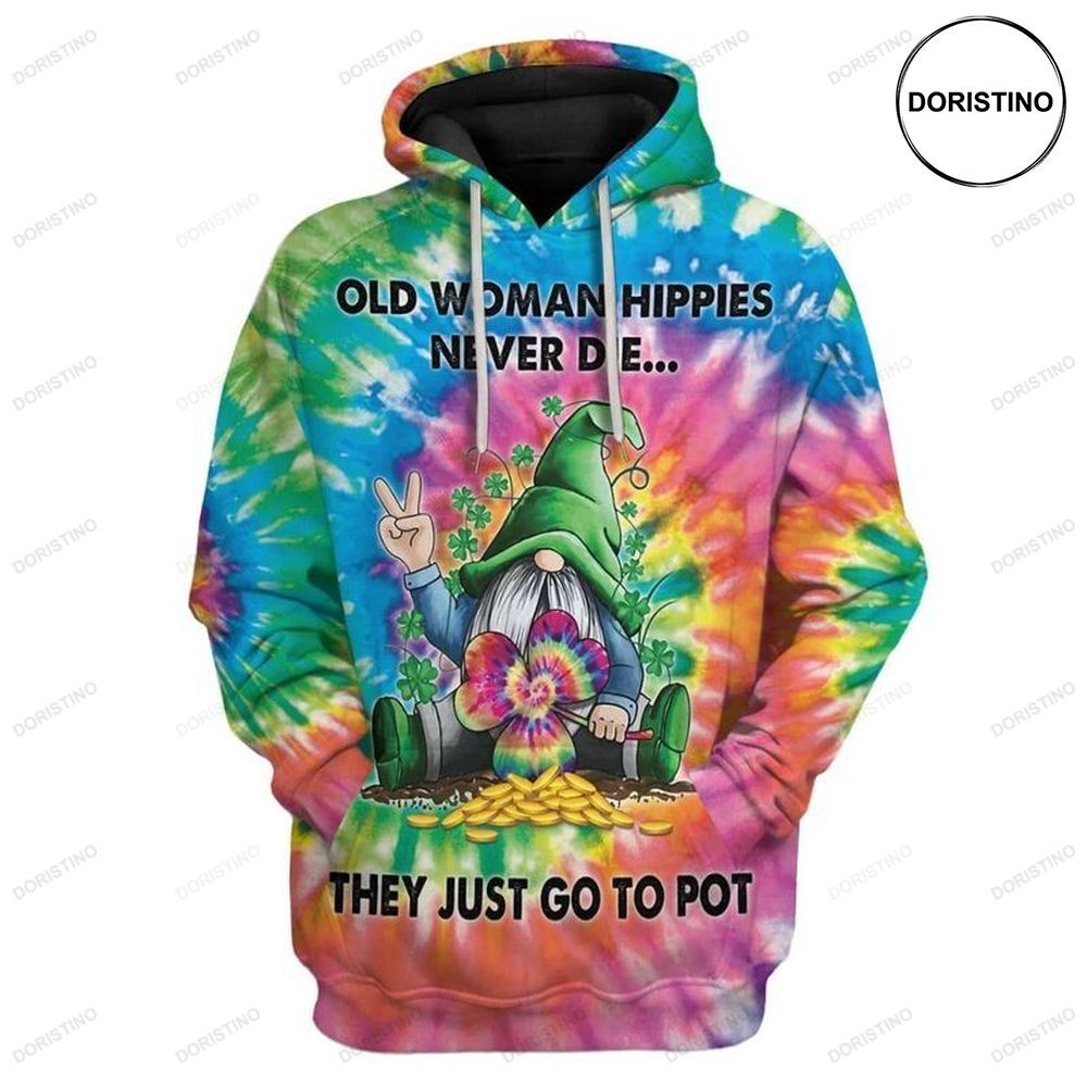 St Patricks Day Old Woman Never Die Limited Edition 3d Hoodie