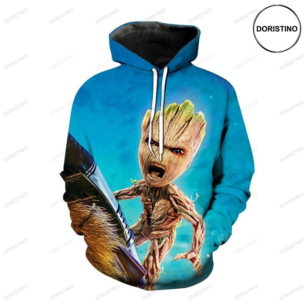 Star Wars Baby Groot All Over Print Hoodie