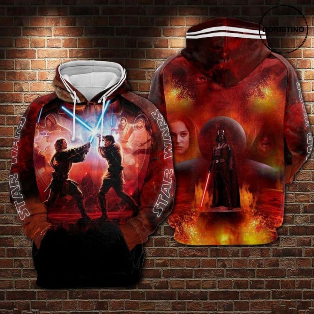 Star Wars Fight Limited Edition 3d Hoodie