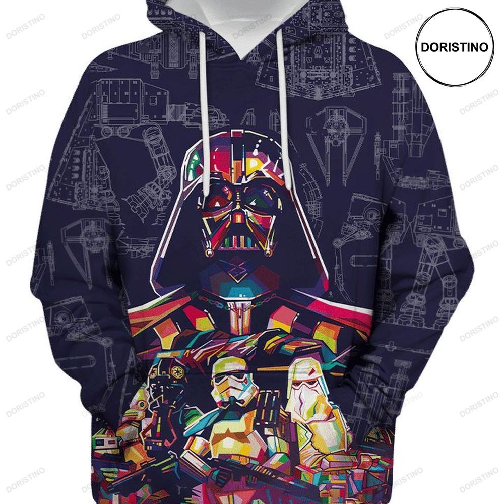 Star Wars Movie Colorful Limited Edition 3d Hoodie