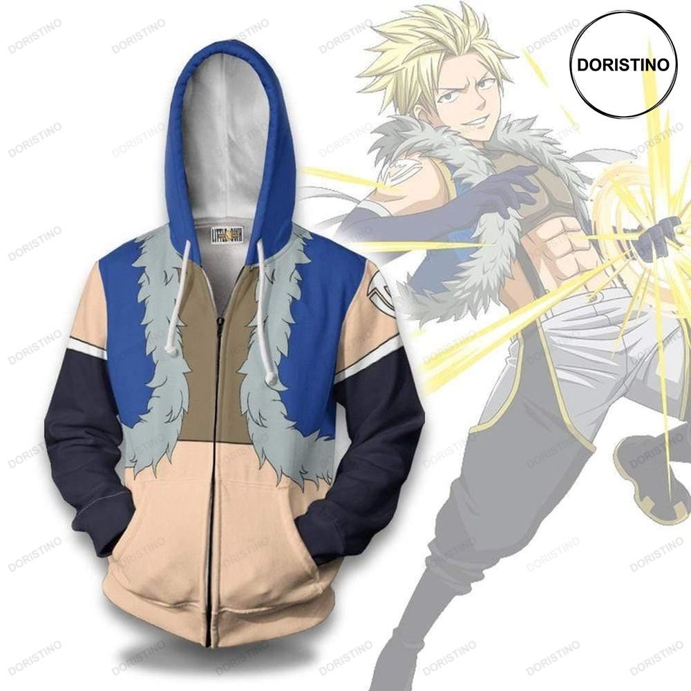 Sting Eucliffe Fairy Tail Amine Casual Cosplay Costume Awesome 3D Hoodie