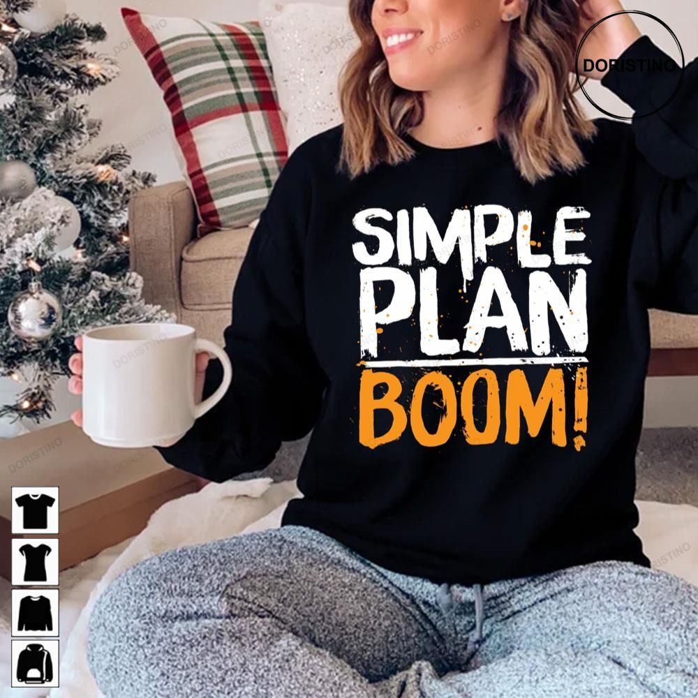 Boom Simple Plan Awesome Shirts