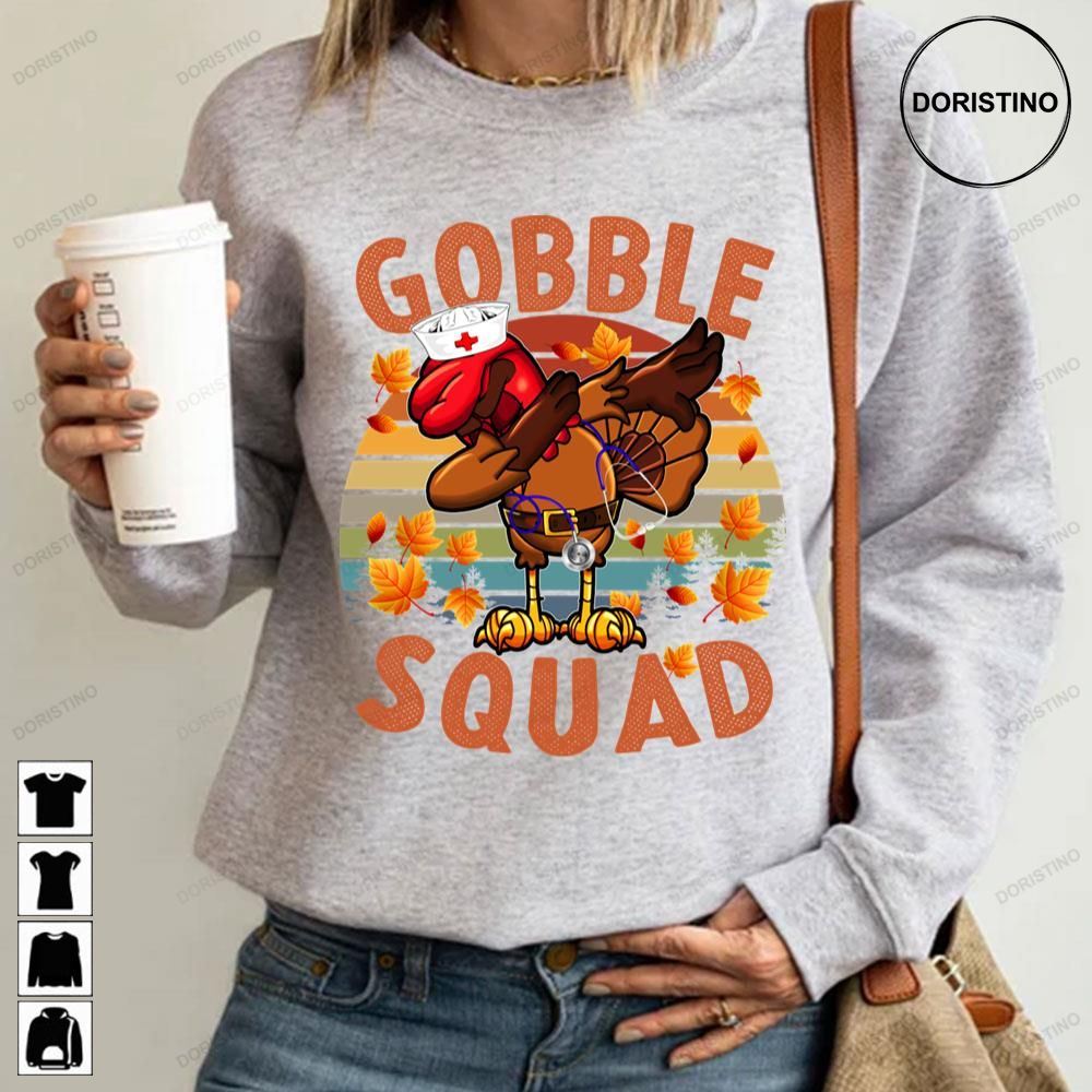 Cool Turley Nurse Thanksgiving Day 2020 Gobble Squad Awesome Shirts