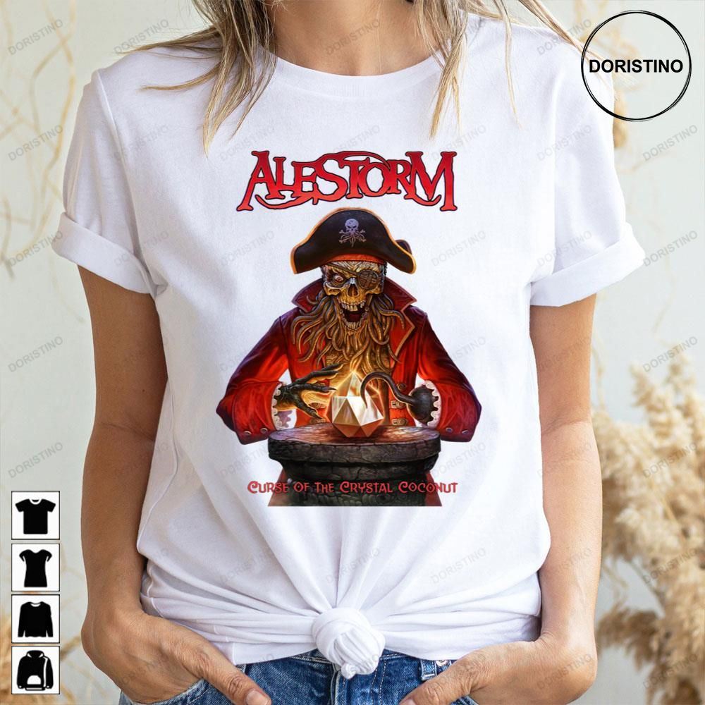 Curse Of The Crystal Coconut Alestorm Awesome Shirts