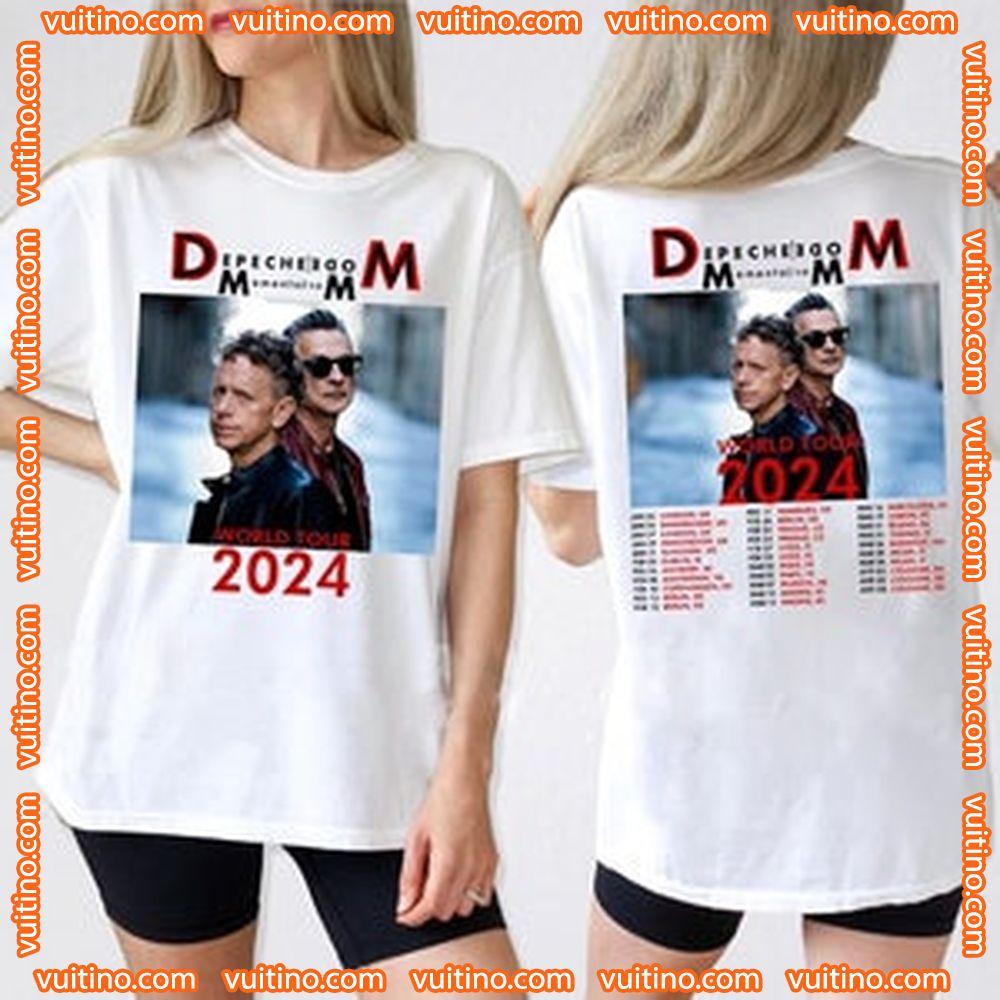 2024 Depeche Mode Memento Mori World Double Sides Merch