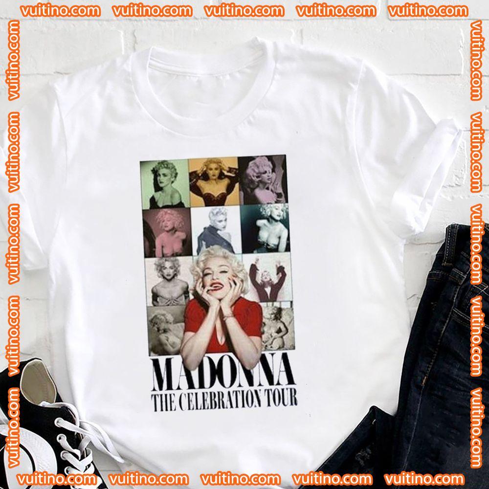 90s Vintage Madonna Queen Tour 2024 Double Sides Apparel