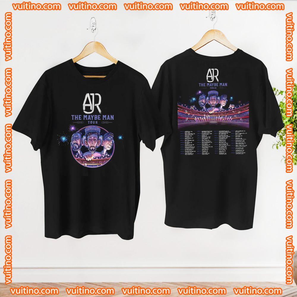 Ajr Brothers Band The Maybe Man Tour 2024 Double Sides Merch