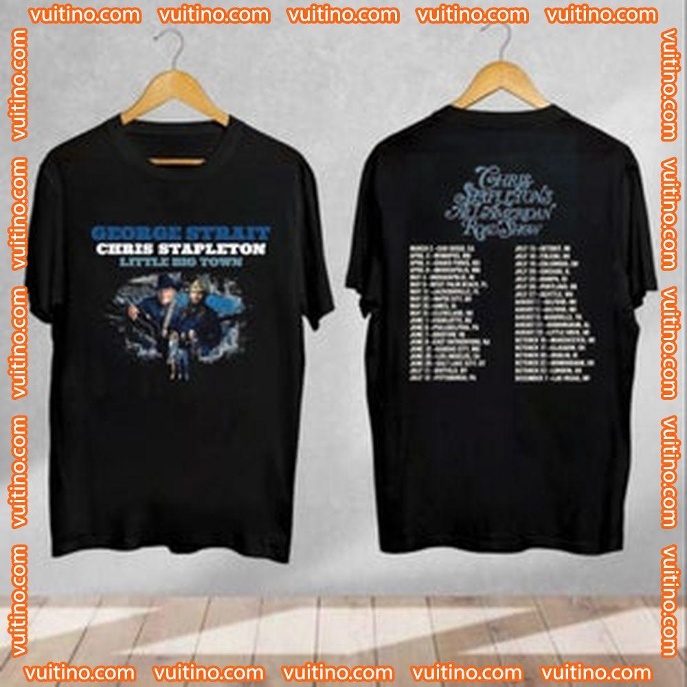 All American Road Show Chris Stapleton Tour 2024 Double Sides Shirt