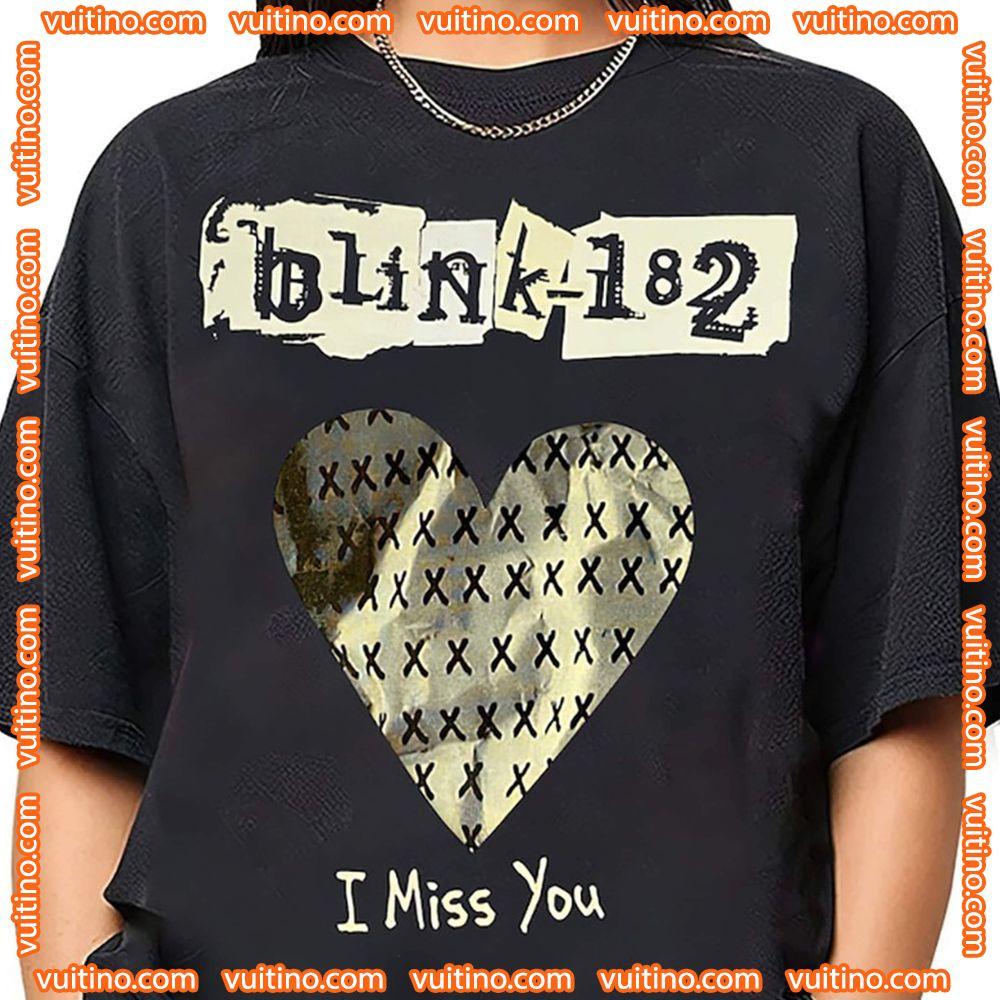 Blink 182 The World Tour 20232024 Double Sides Apparel
