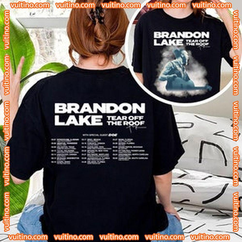 Brandon Lake Tear Off The Roof Concert Tour 2024 Double Sides Shirt
