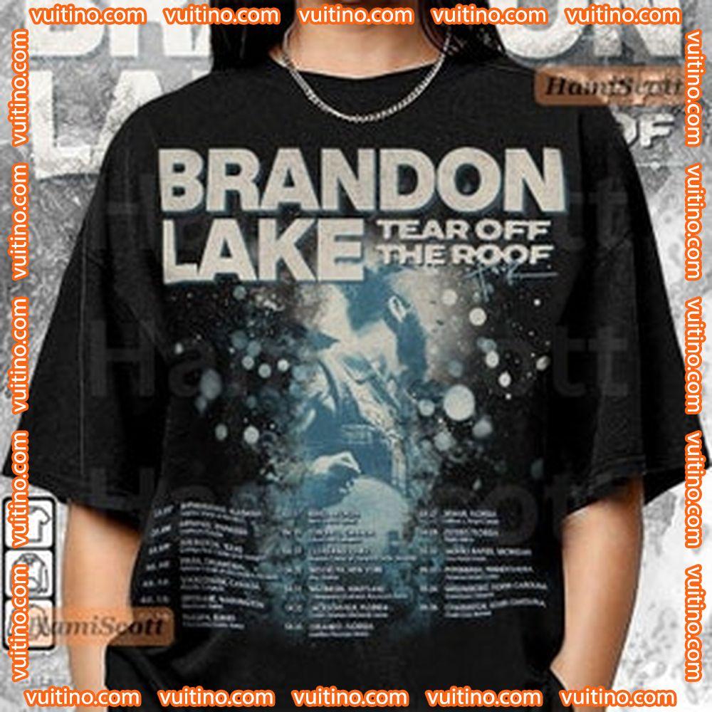 Brandon Lake Tear Off The Roof Tour 2024 Double Sides Apparel