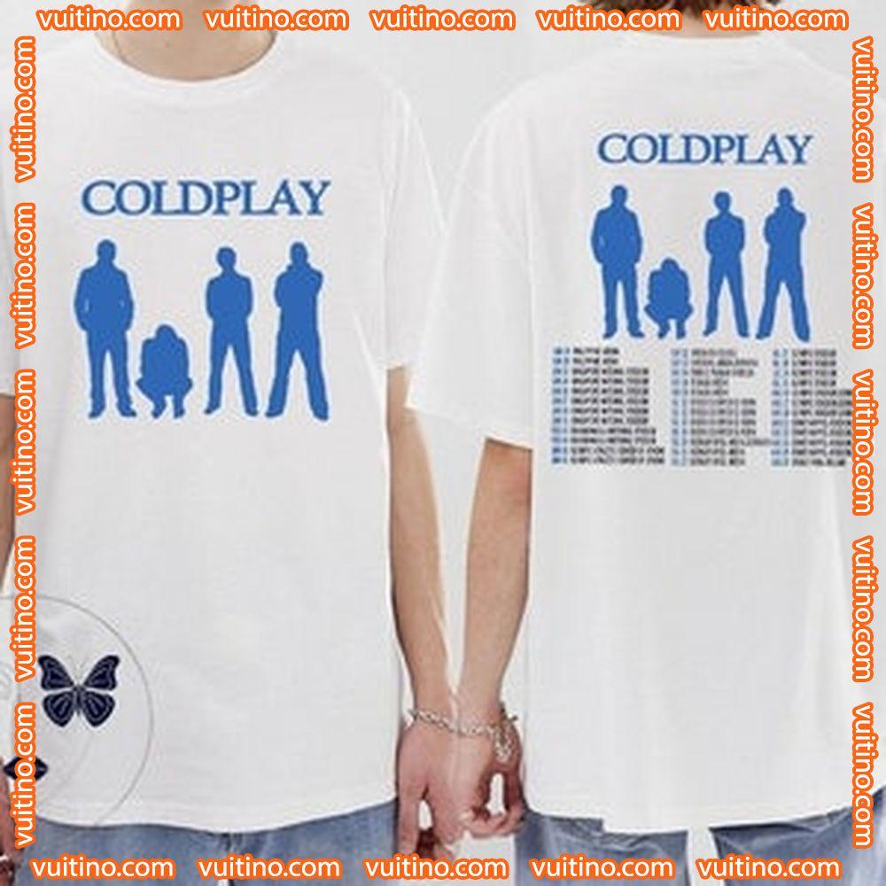 Coldplay Tour 2024 Double Sides Merch