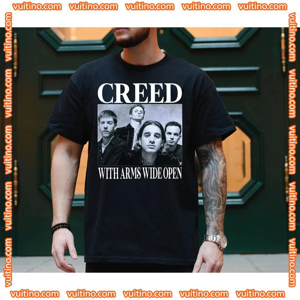 Creed 2024 Tour Summer Of 99 Tour Double Sides Apparel