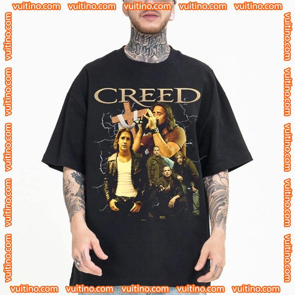 Creed Band Vintage Tour 2024 Double Sides Merch