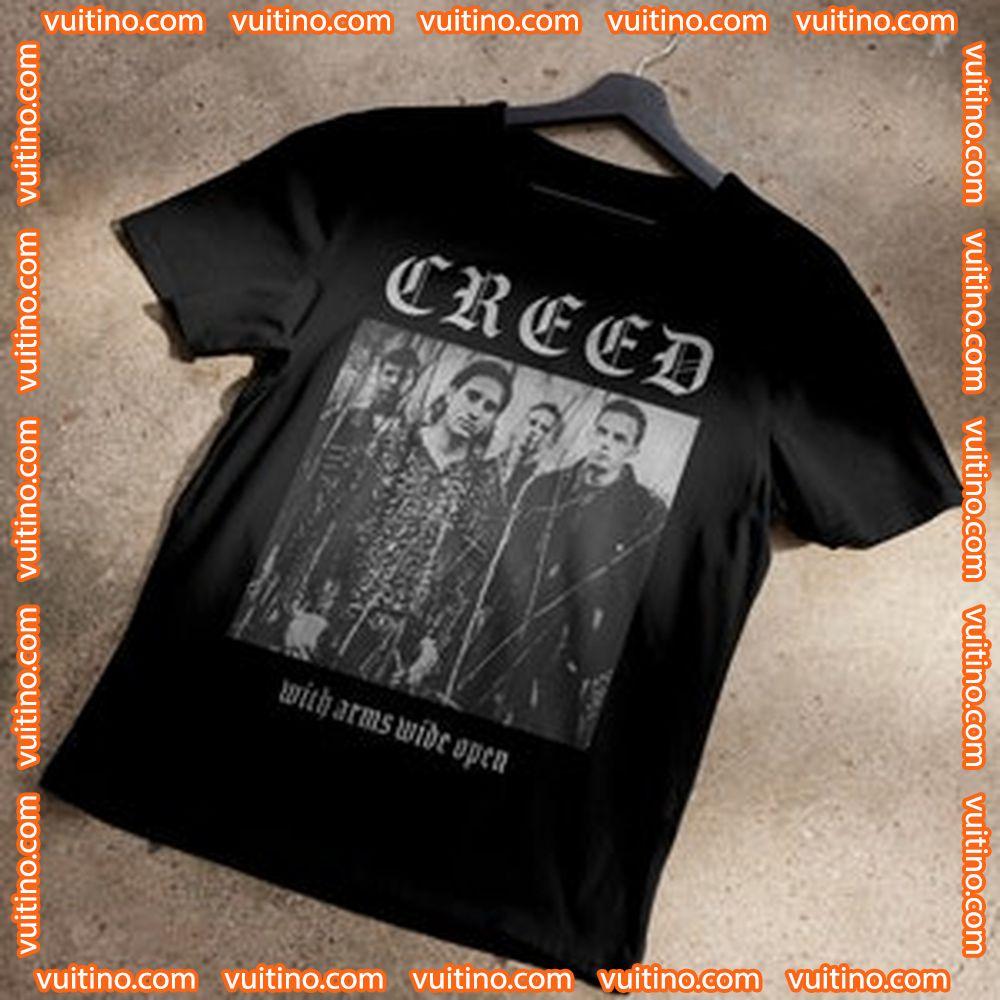 Creed Metal Tour 2024 Double Sides Apparel
